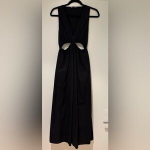 Zara Black Backless Dress